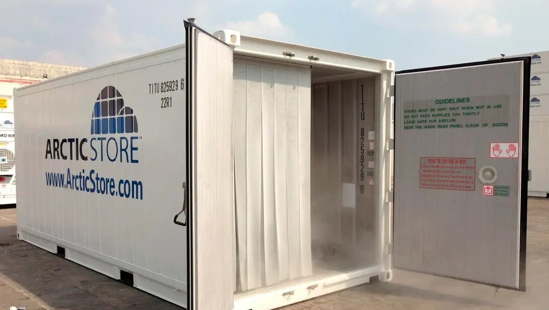 20ft ArcticStore Cold Storage Solutions for Hire - Refrigerated Containers