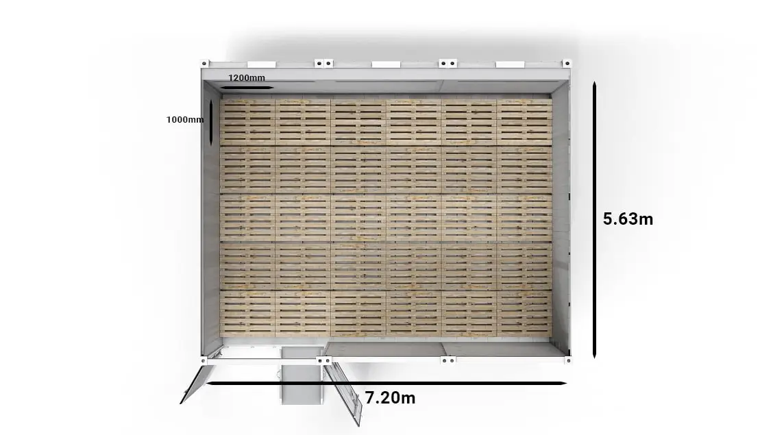 Arctic SuperStore 20ft UK Pallets