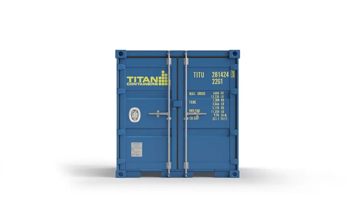 8ft Storage Containers For Hire