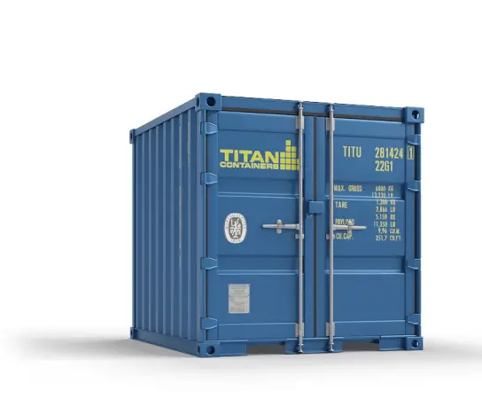 8ft opslagcontainers te koop